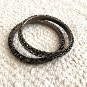 2/$5 SALE Set of 2 Linked Metal Bracelets